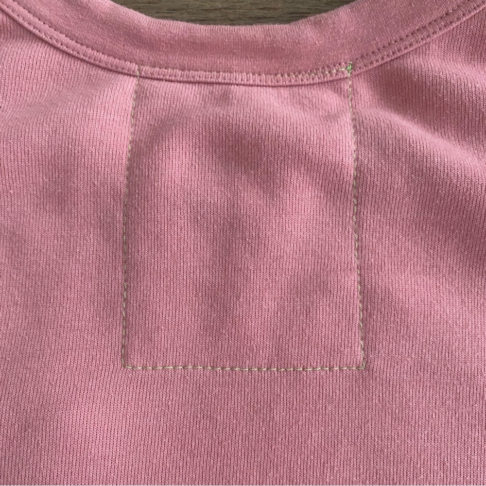 Aviator Nation Pink Sweatshirt with Red Heart Patch - Picture 8 of 12